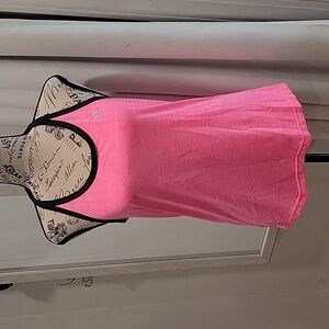 ✨️ Adidas Climalite Pink Sleeveless Shirt Small  B146